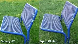 Oppo F9 Pro VS Galaxy A7 2018   Camera Test Compar