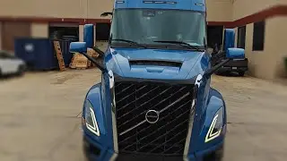 Volvo VNL 2025 года выпуска. Громкий шипящий звук! Отказ горного тормоза!