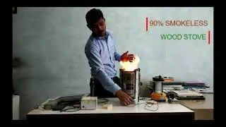 BIO FLAME Smokeless Biomass Cooking Stove / Sigdi Chula / Angethi Chulha