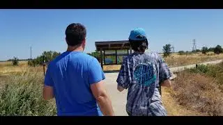 6.25.21 Start of the walk @ Stone Lakes National Wildlife Refuge