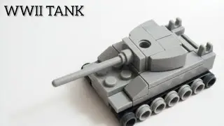 ​Mini WWII Tank: The Ultimate Grey Panzer MOC
