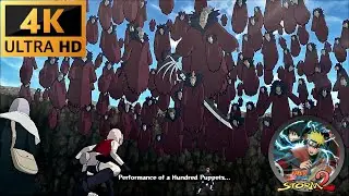 SAKURA & CHIYO VS SASORI CINEMATIC | NARUTO NINJA STORM 2 LEGACY IN ULTRA HD [4K QUALITY]