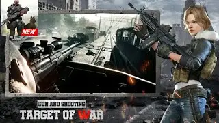 New gun shooting game for Android ! Target of war shooting game for Android Hindi!