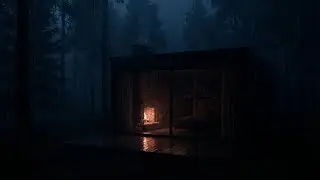 🌧️ Rain for Sleep | Forest Cabin Rain Sounds for Better Rest