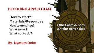 APPSC Orientation: Syllabus/ Pattern/Materials etc