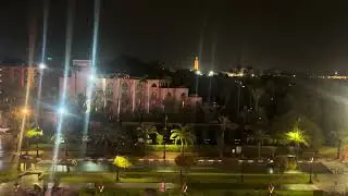 الأجواء الجميلة في مراكش ليلا 🥰🥰