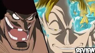 OMG! One Piece 820 ワンピース Manga Chapter Review - Blackbeard VS Marco Fight & Straw Hat Separation!!