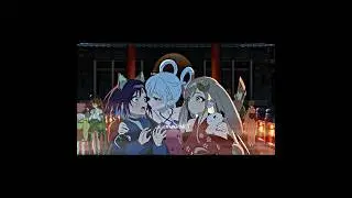 The skyscrapers causing vertigo... oh.. wait #cosmicprincesskaguya #yuri #anime