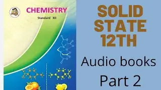 Audio books solid state 12th Maharashtra board 2021