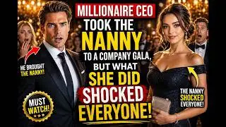 MILLIONAIRE CEO took the NANNY to a company GALA, but what she did SHOCKED EVERYONE