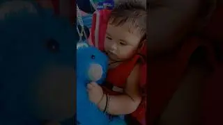 Little One & Blue Bear Besties #babyshorts #cutebaby #shorts