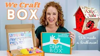 Обзор коробки для рукоделия We Craft | Доступная коробка для детского творчества | Простые идеи для поделок с детьми