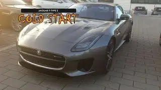 2018 JAGUAR F-TYPE S V6 COLD STARTUP