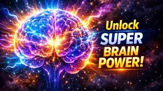 WARNING! Extremely Powerful Theta Waves Activate Your Super Brain |Glowing Energy Healing Meditation
