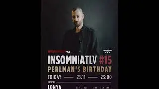 Lonya - 28-Nov-2025 Live at Gagarin Club, InsomniaTLV 15, Tel Aviv, Israel