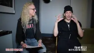 Anthrax Bass Player: Frank Bello Interview by Unrated Magazine Backstage