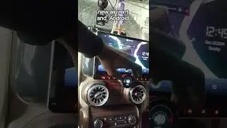 new thar air vent and Android music system modified #automobile #viral #shorts