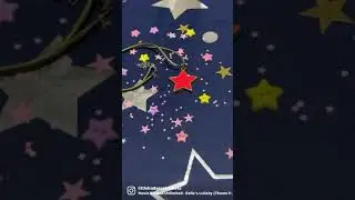 Neon star glow necklace!