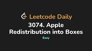 3074. Apple Redistribution into Boxes | Leetcode Daily - Python