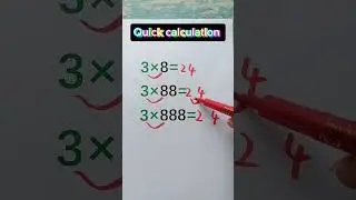 Multiplication Quick calculation skills 💥🧠💯#maths #mathstricks #mathematics #education #foryou
