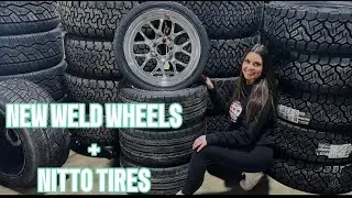Mounting new WELD Wheels & Nitto Tires!