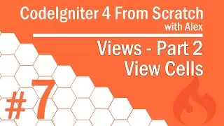 CodeIgniter 4 с нуля — №7 — Виды | Вид ячеек | Часть 2/3