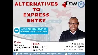 Alternatives to Express Entry