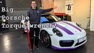 Refurbishing Porsche Centrelocks & servicing A 991 turbo S Cabriolet a year after Full PPF