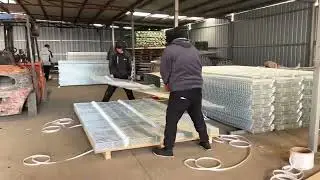 3D Curved Welded Wire Fence Manufacturing Process | Advanced Welding & Coating | DB Fencing
