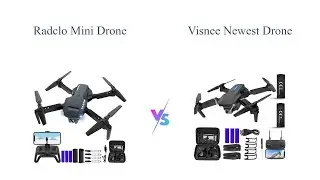 RADCLO Mini Drone vs VISNEE Newest Drone 🚁🔥