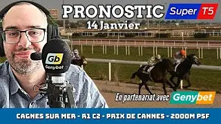 🔴 Pronostic Quinté / Super Top5 Mercredi 14 Janvier 2026. Cagnes sur Mer 🔴 Prix de Cannes