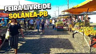 FEIRA LIVRE DE SOLÂNEA-PB!!!31/03/2024