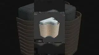 Panel Cut Tool in Blender 4.0 #shorts #blender