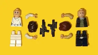 LEGO Star Wars | Princess Leia & Han Solo Youth | Unofficial Minifigure