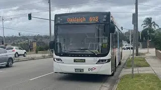 Ventura Lilydale 1050 (Volvo B7RLE | Volgren Optimus) On Route 693 To Oakleigh