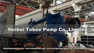 Tobee&reg; 200SV SP Vertical slurry pump loading in 1x40TO Container
