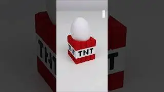 3D Printed Minecraft Egg Cup