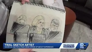 First-time court artist documents Milwaukee judge trial in federal court
