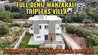 🔥 Daire Fiyatına Triplex Villa | Didim Akbük  Full Deniz Manzaralı – Kelepir Fırsat!