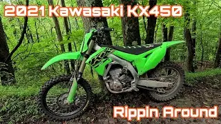 2021 Kawasaki KX450 Rippin Around