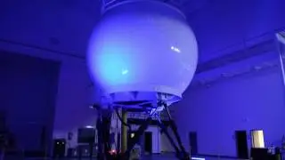 Dancing simulator at the inauguration of CAE'S New Training Centre in NL