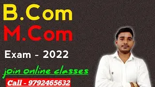 b.com // m.com online classes // Live