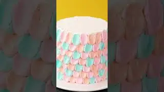 How to Bake a Beautiful Rainbow Cake at Home #shorts #satisfying #cake