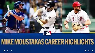 Mike Moustakas career highlights (LONG home runs, 2015 WORLD SERIES, and MORE!)