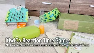 TheChanClan: KiwiCo - Reaction Time Games Kiwi Crate Review and Demonstration