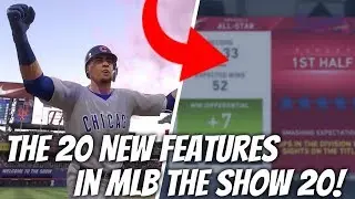 The 20 New Features In MLB The Show 20! Everything Confirmed So Far!