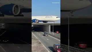 DELTA AIR LINES AIRBUS A330 FROM NEW YORK TO AMSTERDAM LANDED SCHIPHOL AIRPORT #aviation #viral