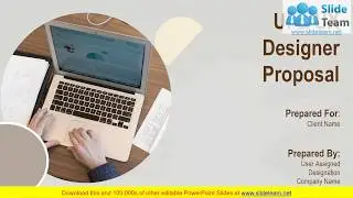Ui And Ux Designer Proposal PowerPoint Presentation Slides