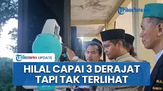 Hilal Tak Tampak di Gresik karena Tertutup Awan Mendung,  Titik Hilal Sudah Mencapai Tiga Derajat