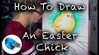 Learn how to draw AN EASTER CHICK: STEP BY STEP GUIDE! (Age 5 +)
